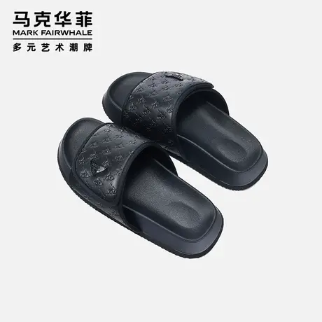 马克华菲官方旗舰店男士拖鞋夏季家居洗澡防滑厚底户外穿篮球沙滩商品大图