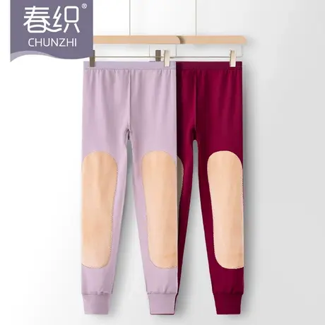 春织老人保暖裤女加绒护膝加厚棉毛裤宽松秋冬中老年秋裤男士棉裤图片