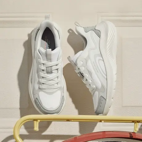 Skechers斯凯奇夏女时尚百搭休闲鞋厚底跑步鞋健步鞋软底舒适透气商品大图