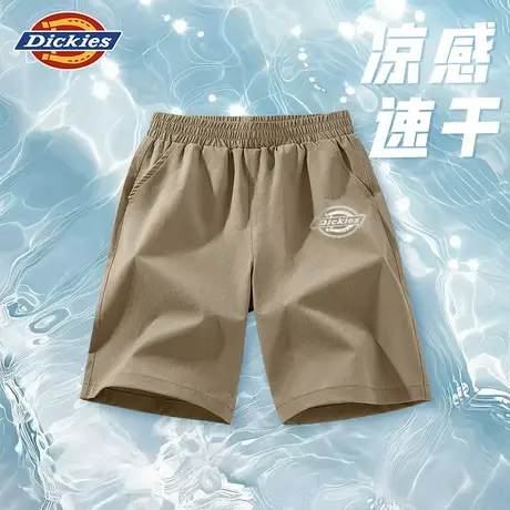 Dickies童装男童裤子夏季男孩2025新款速干短裤儿童轻薄五分裤潮A图片