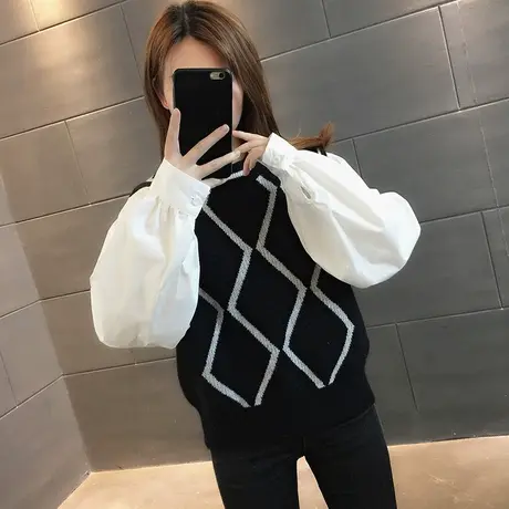 毛衣女装2024年新款春秋季女士春款春装宽松外穿上衣打底衫洋气潮图片