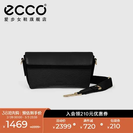 ECCO爱步斜挎包 真皮小号单肩包信封包通勤 雅致9105964商品大图