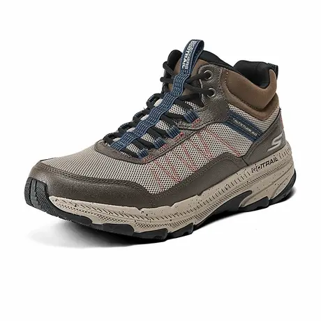 Skechers斯凯奇2024年春夏新款男高帮鞋厚底休闲运动鞋缓震跑步鞋商品大图