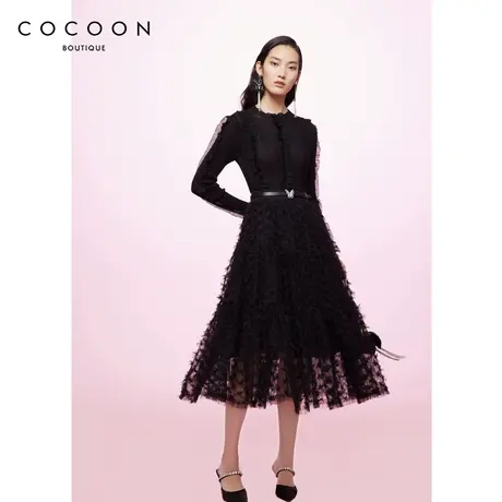 商场同款时尚上衣2023春新款气质通勤小香风时尚毛针织衫女图片