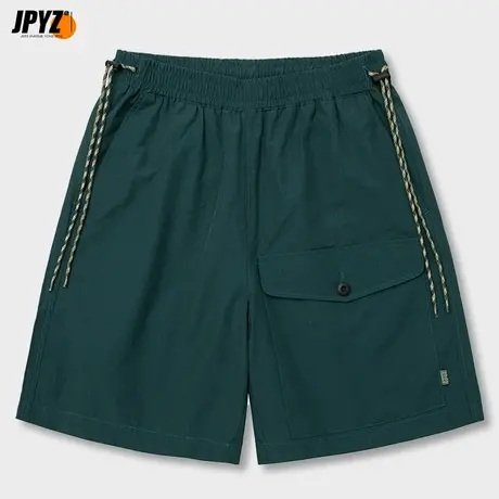 夏季休闲裤男款2023新款潮牌宽松直筒微弹夏季休闲短裤子男士薄款商品大图