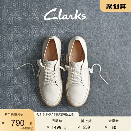 Clarks其乐女鞋轻便单鞋鞋子女休闲鞋一脚蹬懒人鞋透气板鞋图片