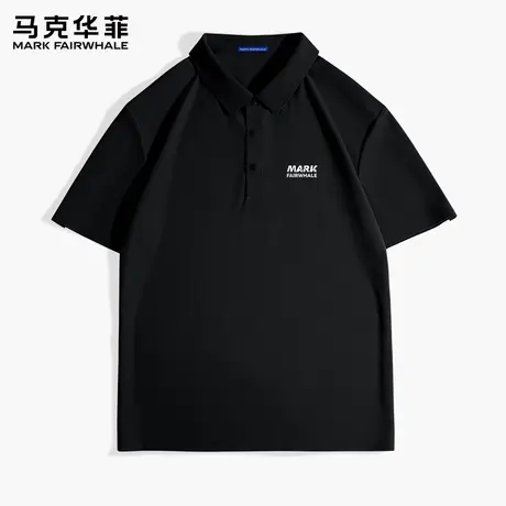 【冰感速干】马克华菲POLO衫男款2025新款商务翻领T恤夏季男短袖图片