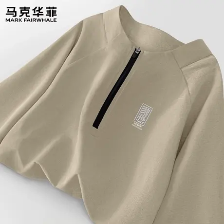 马克华菲长袖速干衣男款夏2025新款健身跑步服男士运动上衣t恤男X商品大图
