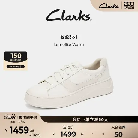 Clarks其乐Lemolite Warm女鞋时尚轻盈厚底休闲百搭运动板鞋商品大图