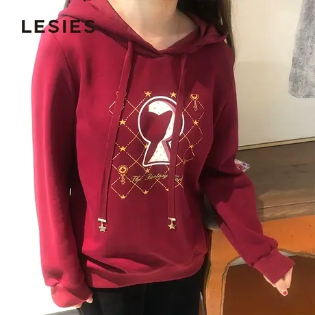 蓝色倾情春秋冬季女装新款上衣 线下专柜卫衣LS2233121图片