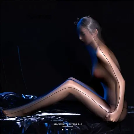 新款火爆2022高弹布贴肤超薄纯色连体衣耐刮耐勾丝全包丝袜睡口袋商品大图