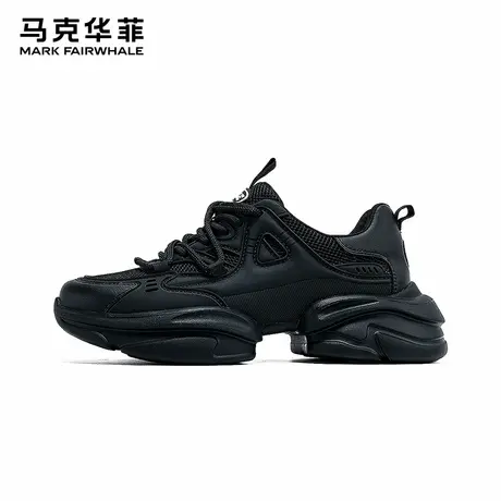 马克华菲男鞋夏季2025新款老爹鞋运动增高鞋子男休闲加绒棉鞋男款商品大图