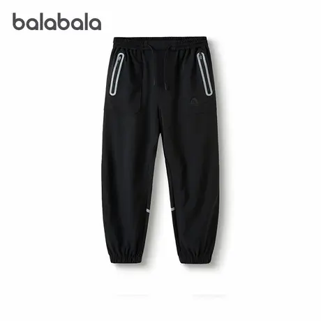【商场同款】巴拉巴拉童装儿童长裤男女童2025春无氟防泼水束脚裤商品大图