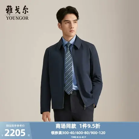 【商场同款】雅戈尔男士羽绒服冬季新款官方商务休闲短款羽绒服男商品大图