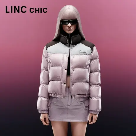 【好物体验专享】LINC金羽杰23年秋新款酷感超轻羽绒服Y23801061G商品大图