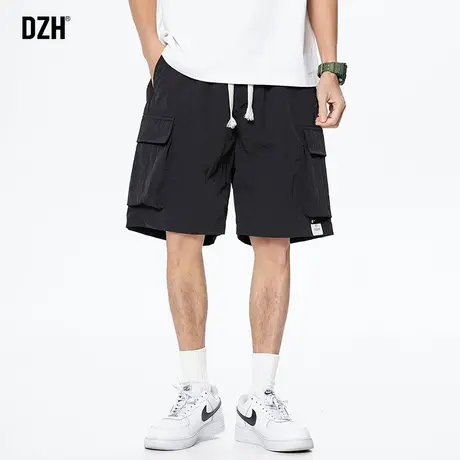 男生速干冰丝裤子男夏季外穿宽松薄款运动短裤男中裤五分工装裤潮商品大图