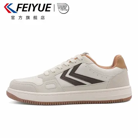 feiyue/飞跃男鞋小白鞋男2025春季新款爆款透气休闲百搭德训鞋子商品大图