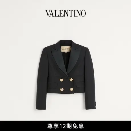 [新品上市]华伦天奴VALENTINO女士 CREPE COUTURE 夹克商品大图
