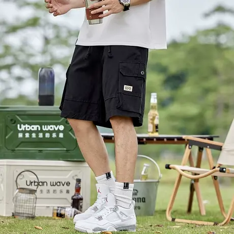 Modi Nick/摩帝尼克潮流夏季薄款男士五分裤时尚百搭休闲短裤商品大图