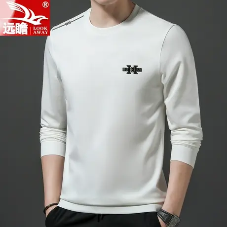 秋季卫衣男2022新款青年时尚潮流帅气百搭上衣男生休闲长袖打底衫商品大图