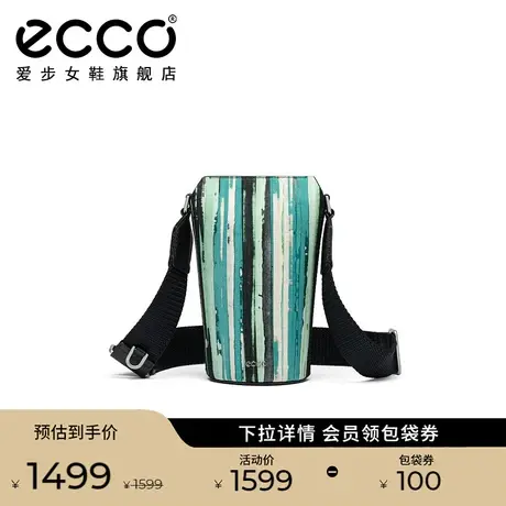 ECCO爱步单肩包 2024新款小号牛皮斜挎包水桶包 壶型包9107858商品大图