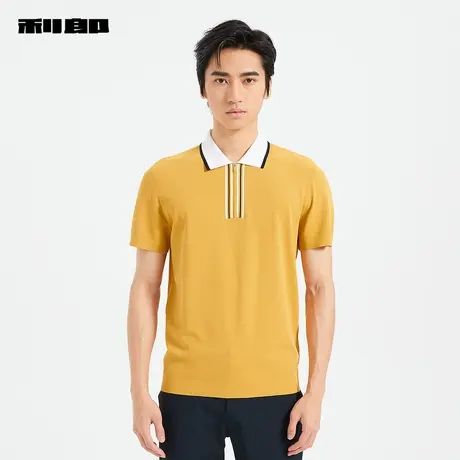 【商场同款】利郎官方短袖polo衫男2025夏商务上衣25XTX5302S/1S商品大图