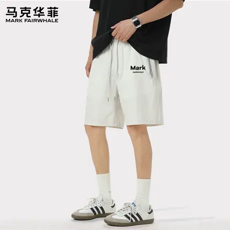 马克华菲美式短裤男2025新款夏季薄款休闲裤子户外机能工装裤子X图片