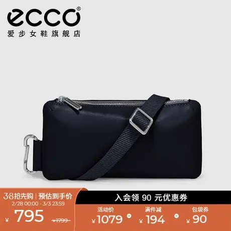 ECCO爱步斜挎包女 真皮单肩包胸包腰包时尚手机包 柔适9105844商品大图