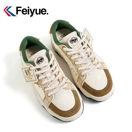 飞跃x西湖音乐节联名时尚休闲鞋女2023秋季低帮透气百搭运动鞋872商品大图