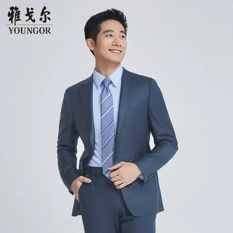 【商场同款】雅戈尔男士西服春季新款官方商务休闲羊毛西装S3194图片