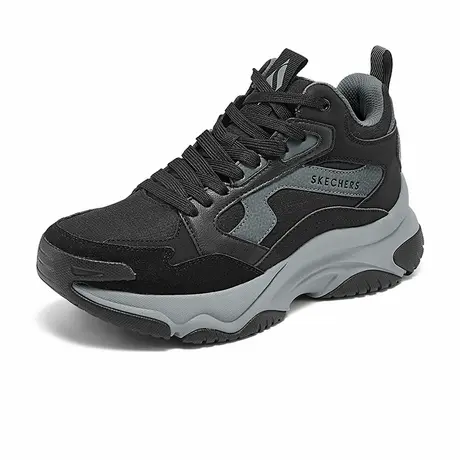 Skechers斯凯奇漫月鞋|夏季男鞋复古休闲鞋高帮鞋厚底增高运动鞋商品大图