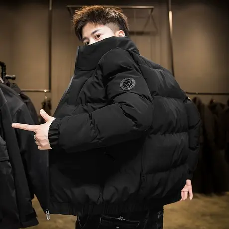 棉衣男冬季外套加厚潮ins冬天棉袄2023年新款羽绒棉服短款面包服图片