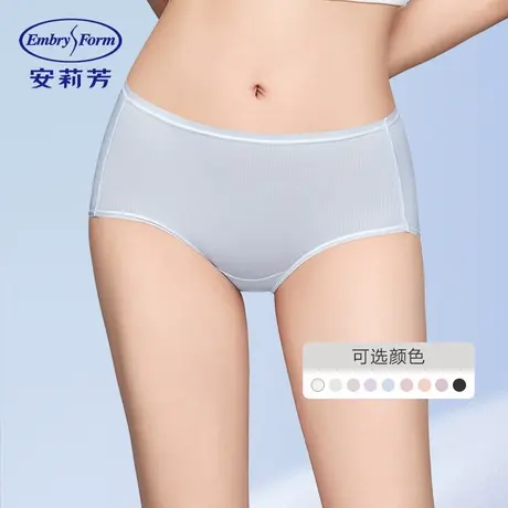 LIN126安莉芳舒适风巢中腰三角裤女内裤3条装商品大图