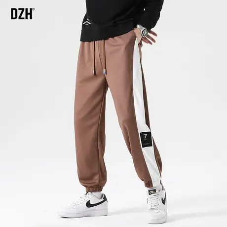 男士美式束脚卫裤男春秋潮牌2024新款宽松跑步运动裤休闲裤子男款商品大图