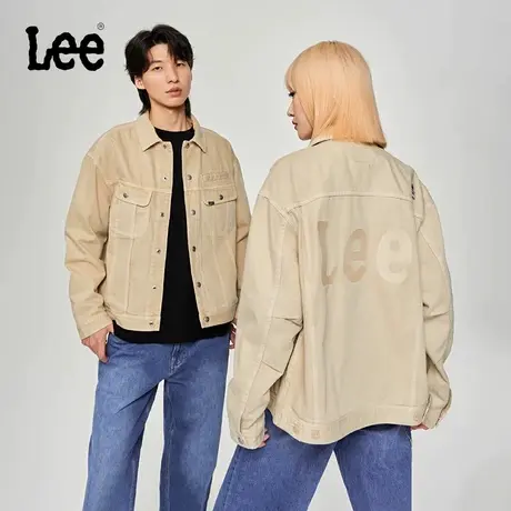 Lee商场同款buddy lee23秋冬新品舒适版浅卡其色男女同款夹克外套图片