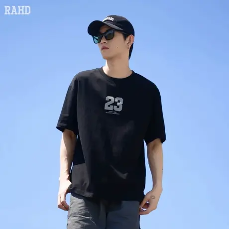 Radiohead短袖t恤男款黑色简约百搭体恤衫学生潮牌上衣运动风汗衫商品大图