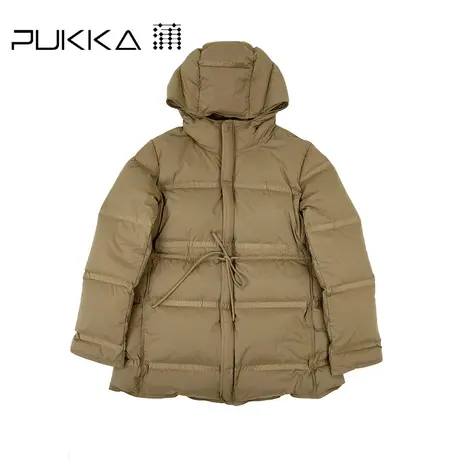蒲PUKKA 羽绒服女款2023新款轻薄短款防风保暖棉服冬季新品商品大图