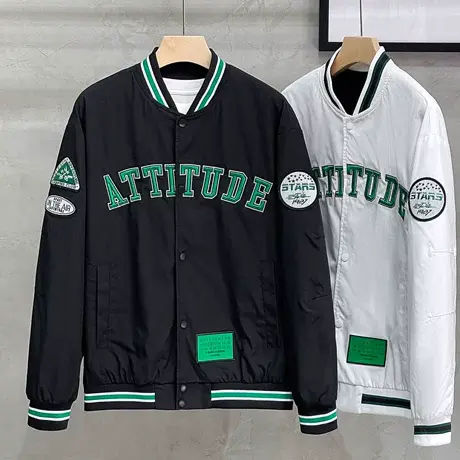 春季外套男春秋季VIBE风男士外套2023春款男装潮流棒球服夹克男女图片