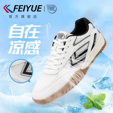 feiyue/飞跃男鞋网鞋男2025夏季新款透气运动鞋子潮流休闲网面鞋商品大图