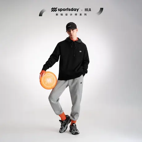 【套装】HLA/海澜之家sportsday卫衣卫裤秋冬季新款潮流外套男士图片