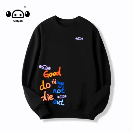 2023年春秋季新款情侣春秋国潮牌宽松卫衣女外套卡通ins潮中性风商品大图