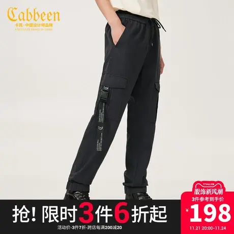 卡宾男装工装牛仔裤夏季款潮流街头长裤时尚F商品大图