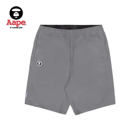 Aape旗舰店男装春夏猿颜徽章纯色迷彩双面穿潮流休闲短裤6967XXK商品大图
