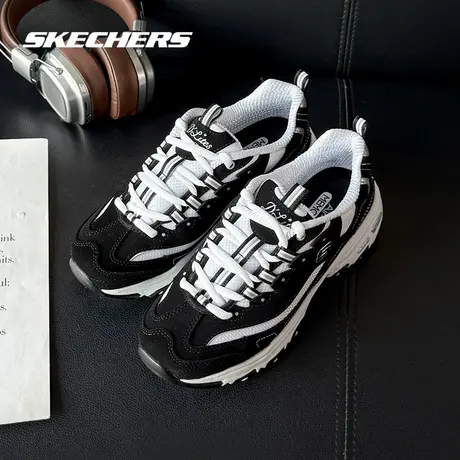 斯凯奇老爹鞋女鞋2025新款经典复古熊猫鞋官方正品休闲鞋子运动鞋商品大图