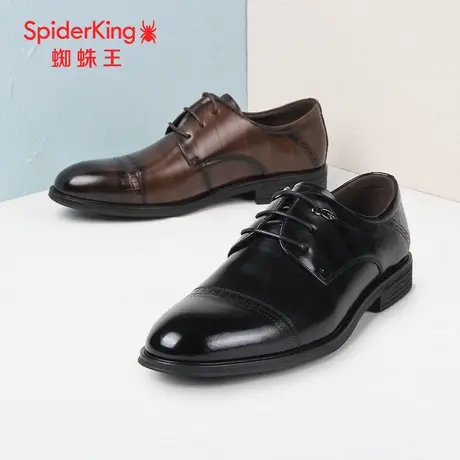 SPIDER KING/蜘蛛王男鞋真皮2023春秋商场新款尖头商务正装通勤软图片