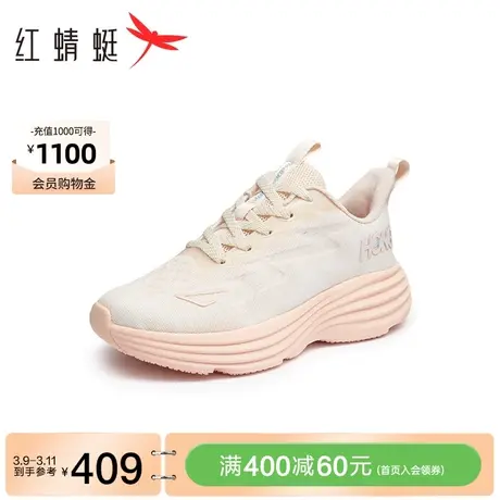 商场专柜同款红蜻蜓运动鞋女春季新款飞织网面鞋透气跑步鞋女鞋子商品大图