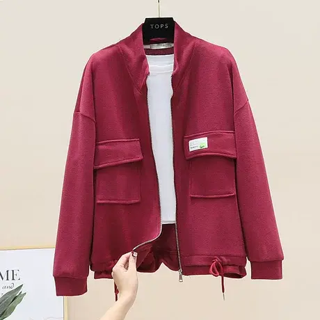 2023年新款春装宽松韩版长袖上衣开衫外套春季洋气百搭卫衣女衣服图片