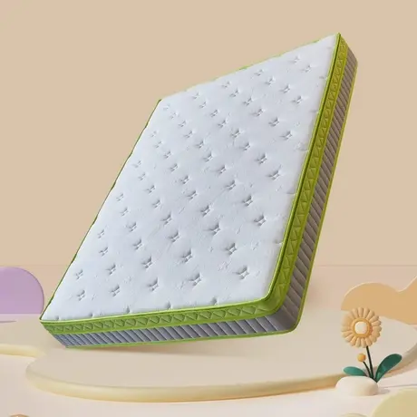 顾家家居防螨抑菌透气垫层天然椰棕舒适护脊无甲醛可拆洗儿童床垫图片