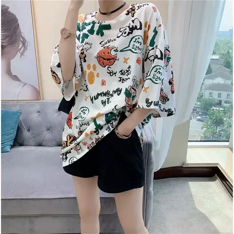 2023新款早春夏季欧货爆款小衫纯欲辣妹别致小上衣ins短袖t恤女装商品大图