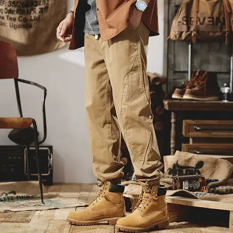 Modi Nick/摩帝尼克时尚潮流男款工装裤男裤夏季薄款大码休闲长裤商品大图